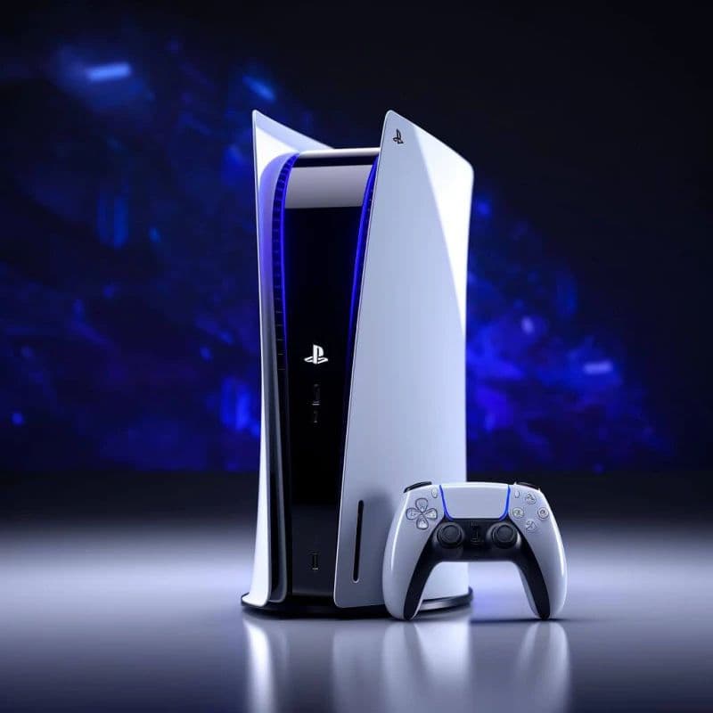 PlayStation 5 console and DualSense controller