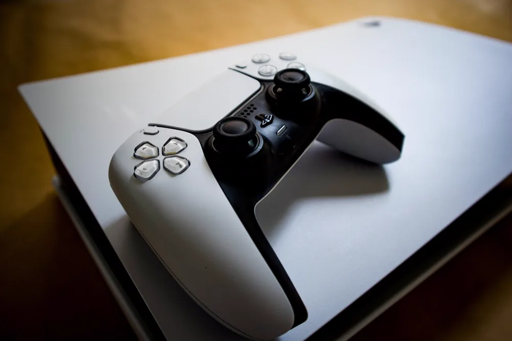 PlayStation 5 console and DualSense controller